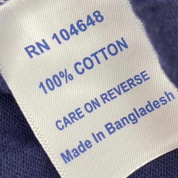 UNCG Greensboro Spartans Blue V-Neck Sleeve T-Shirt Tee Youth Girls XS S or XL - Picture 7 of 7